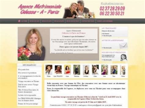 agence paris odessa|Agence Matrimoniale Paris